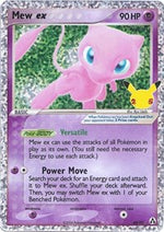 Mew ex English - Celebrations: Classic Collection [Near Mint]