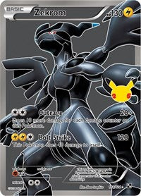 Zekrom English - Celebrations: Classic Collection [Near Mint]