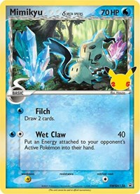 Mimikyu Delta Species SWSH136 English - SWSH: Sword & Shield Promo Cards [Near Mint]