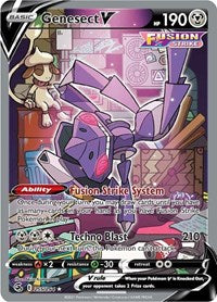 Genesect V Alternate Full Art English - SWSH08: Fusion Strike [Near Mint]