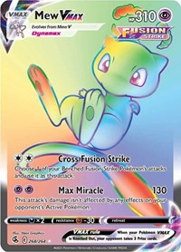 Mew VMAX Secret English - SWSH08: Fusion Strike [Near Mint]