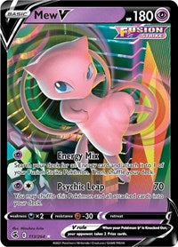 Mew V English - SWSH08: Fusion Strike [Near Mint]