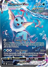 Vaporeon VMAX SWSH182 English - SWSH: Sword & Shield Promo Cards [Near Mint]
