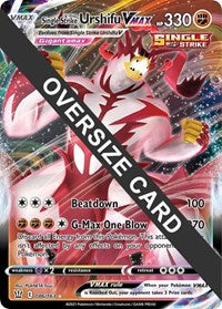 Single Strike Urshifu VMAX 086 163 English - Jumbo Cards [Near Mint]