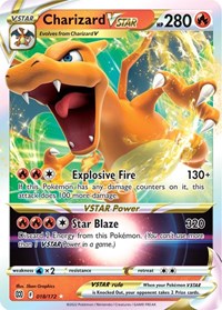 Charizard VSTAR English - SWSH09: Brilliant Stars [Near Mint]