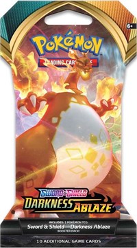 Darkness Ablaze Sleeved Booster Pack English - SWSH03: Darkness Ablaze