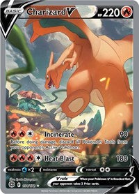 Charizard V Alternate Full Art English - SWSH09: Brilliant Stars [Near Mint]