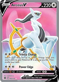 Arceus V Full Art English - SWSH09: Brilliant Stars [Near Mint]
