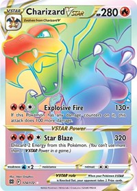 Charizard VSTAR (Secret) (Holofoil) English - SWSH09: Brilliant Stars [Near Mint]