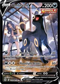 Umbreon V English - SWSH09: Brilliant Stars Trainer Gallery [Near Mint]