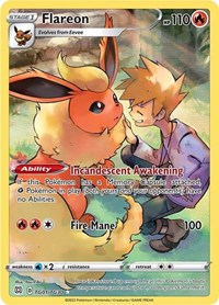 Flareon English - SWSH09: Brilliant Stars Trainer Gallery [Lightly Played]