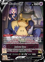 Mimikyu V English - SWSH09: Brilliant Stars Trainer Gallery [Near Mint]