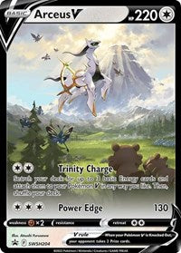 Arceus V SWSH204 English - SWSH: Sword & Shield Promo Cards [Near Mint]