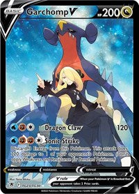 Garchomp V English - SWSH10: Astral Radiance Trainer Gallery [Near Mint]