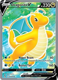 Dragonite V Full Art English - Pokemon GO [Near Mint]