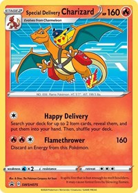 Special Delivery Charizard SWSH075 English - SWSH: Sword & Shield Promo Cards [Near Mint]