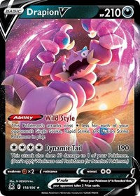 Drapion V English - SWSH11: Lost Origin [Near Mint]
