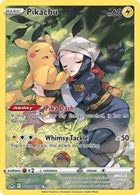 Pikachu English - SWSH11: Lost Origin Trainer Gallery [Near Mint]