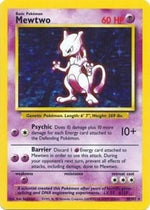 Mewtwo English - Base Set [PSA 8]