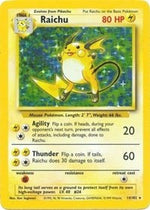 Raichu English - Base Set [Moderately Played]