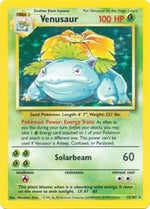 Venusaur English - Base Set [Moderately Played]