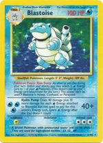 Blastoise English - Base Set [Heavily Played]