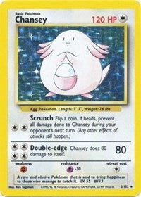 Chansey English - Base Set [Lightly Played]