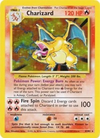Charizard English - Base Set [Heavily Played]
