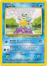 Squirtle English - Base Set [PSA 10]