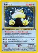Snorlax (11) (1st Edition Holofoil) English - Jungle [Moderately Played]