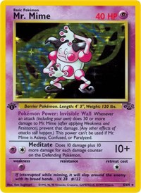 Mr. Mime (6) (Unlimited Holofoil) English - Jungle [Near Mint]