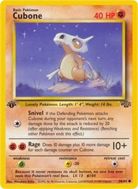 Cubone (1st Edition) English - Jungle [PSA 10]