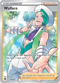 Wallace Full Art English - SWSH12: Silver Tempest [Near Mint]