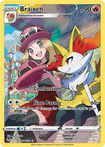 Braixen English - SWSH12: Silver Tempest Trainer Gallery [Near Mint]