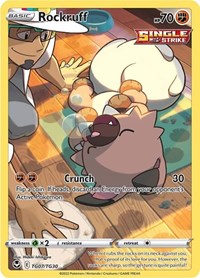 Rockruff English - SWSH12: Silver Tempest Trainer Gallery [Near Mint]
