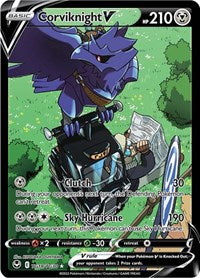 Corviknight V English - SWSH12: Silver Tempest Trainer Gallery [Near Mint]