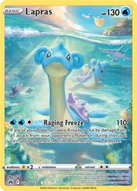 Lapras English - SWSH: Crown Zenith: Galarian Gallery [Near Mint]