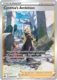 Cynthias Ambition English - SWSH: Crown Zenith: Galarian Gallery [Near Mint]
