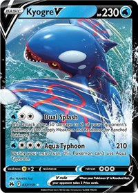 Kyogre V English - SWSH: Crown Zenith [Near Mint]