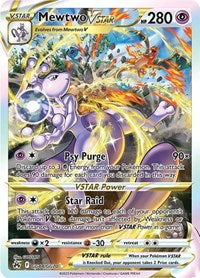 Mewtwo VSTAR English - SWSH: Crown Zenith: Galarian Gallery [PSA 10]