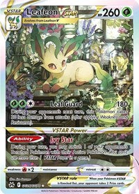 Leafeon VSTAR English - SWSH: Crown Zenith: Galarian Gallery [Near Mint]