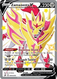 Zamazenta V Shiny SWSH293 English - SWSH: Sword & Shield Promo Cards [Near Mint]