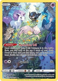 Mew English - SWSH: Crown Zenith: Galarian Gallery [Near Mint]