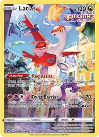 Latias English - SWSH: Crown Zenith: Galarian Gallery [Near Mint]