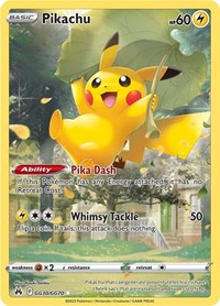 Pikachu (Holofoil) English - Crown Zenith: Galarian Gallery [Near Mint]