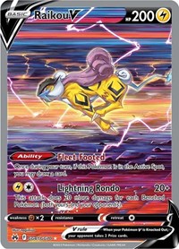 Raikou V English - SWSH: Crown Zenith: Galarian Gallery [Near Mint]