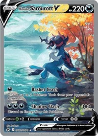 Hisuian Samurott V English - SWSH: Crown Zenith: Galarian Gallery [Near Mint]