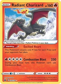 Radiant Charizard English - SWSH: Crown Zenith [Near Mint]