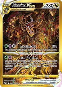 Giratina VSTAR (Secret) English - SWSH: Crown Zenith: Galarian Gallery [Near Mint]