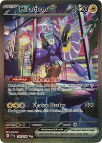 Miraidon ex - 244/198 (Holofoil) English - SV01: Scarlet & Violet Base Set [Near Mint]